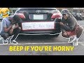 BEEPING CAR PRANK ON CHARC !!! **PRANK WARS**