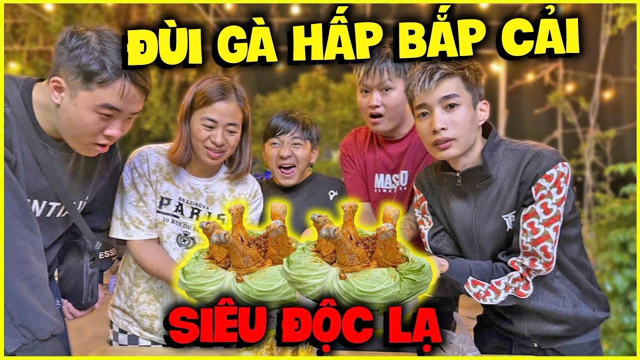 Cô Hồng |Cùng Chuyên Gia Ẩm Thực Đức Mõm Nấu Món Gà Hấp Bắp Cải Siêu Ngon