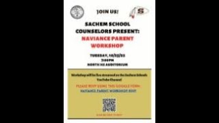 Naviance Parent Workshop - Tuesday, 10/25 7pm