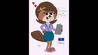 Meet OC Athena The Beaver From Alberta