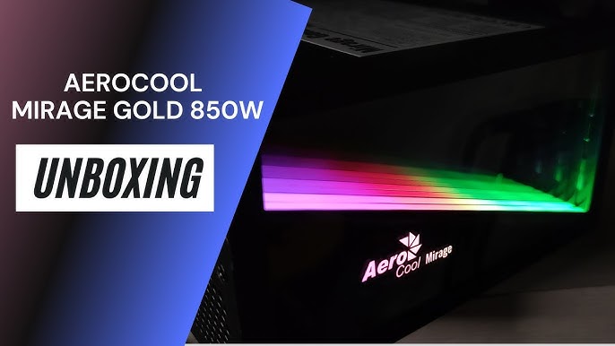 Mirage Gold 850W Fully Modular - AeroCool
