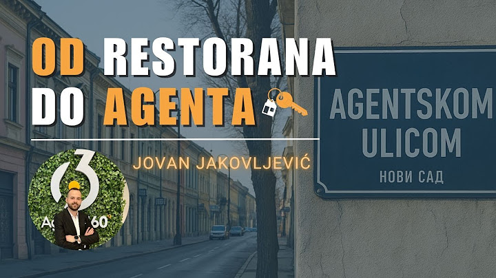 Agentskom ulicom: Jovan Jakovljević – od porodičnog restorana do karijere u nekretninama (Agent360)