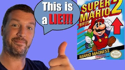 Super Mario Bros 2 NES walkthrough complete