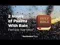 Bible Verses with Rain for Sleep and Meditation - 2 hours