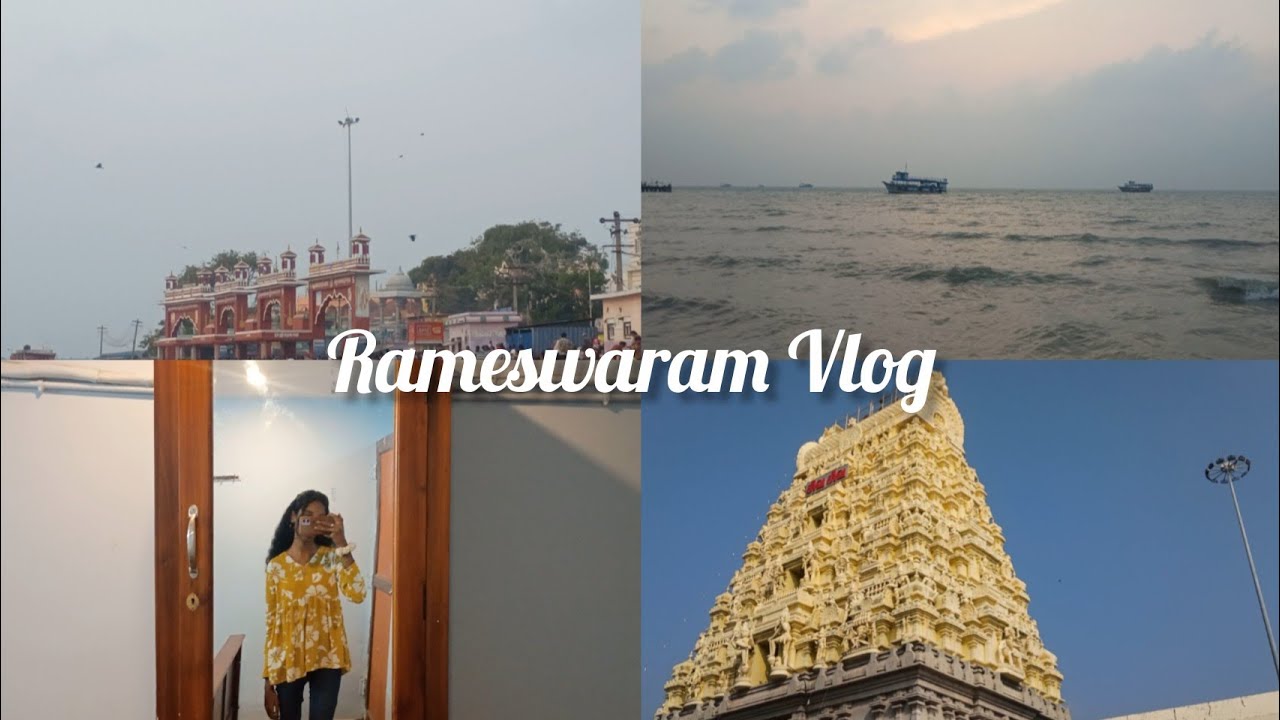 Rameswaram Vlog Part - 1 🥹❤️ || #vlog #trip 