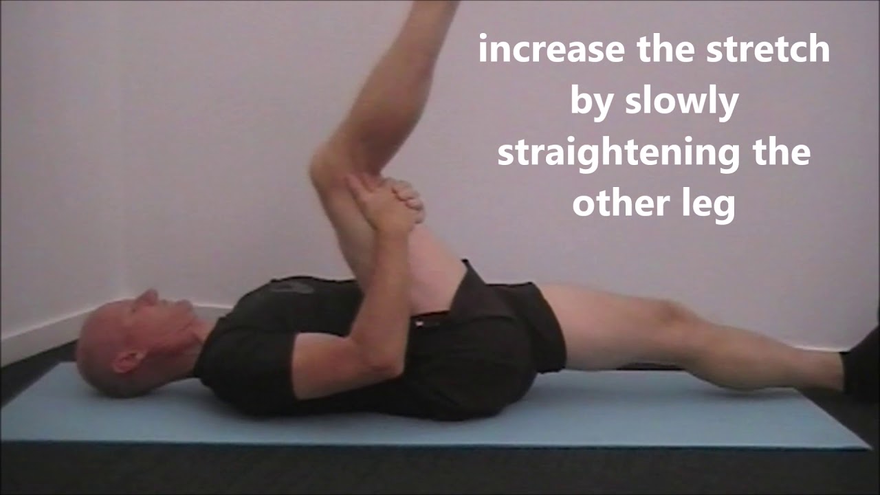 hamstring stretch upper portion YouTube
