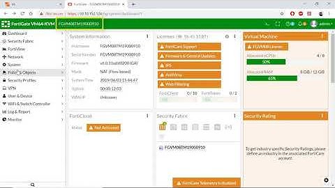 Intermediate : Fortinet FortiGate-VM HA on the AVX Series