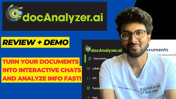 docAnalyzer.ai Review + Demo – Turn your documents into interactive chats and analyze info fast!