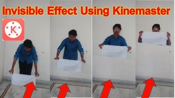 How to make invisible man effect using kinemaster | Bollam Rajesh