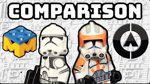 Lego Star Wars Clone Comparisons! | Clone Army Customs vs. Minifig Madness Comparison!