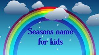 LKG- UKG Learning Class #Seasons name