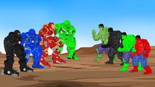 Color Team Hulk vs Color Team Hulk Buster [HD]