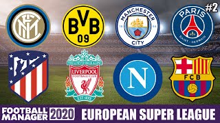 It's time for part two of my european premier league. can anyone stop
the english dominance, or will manchester city continue their
incredible start to life ...