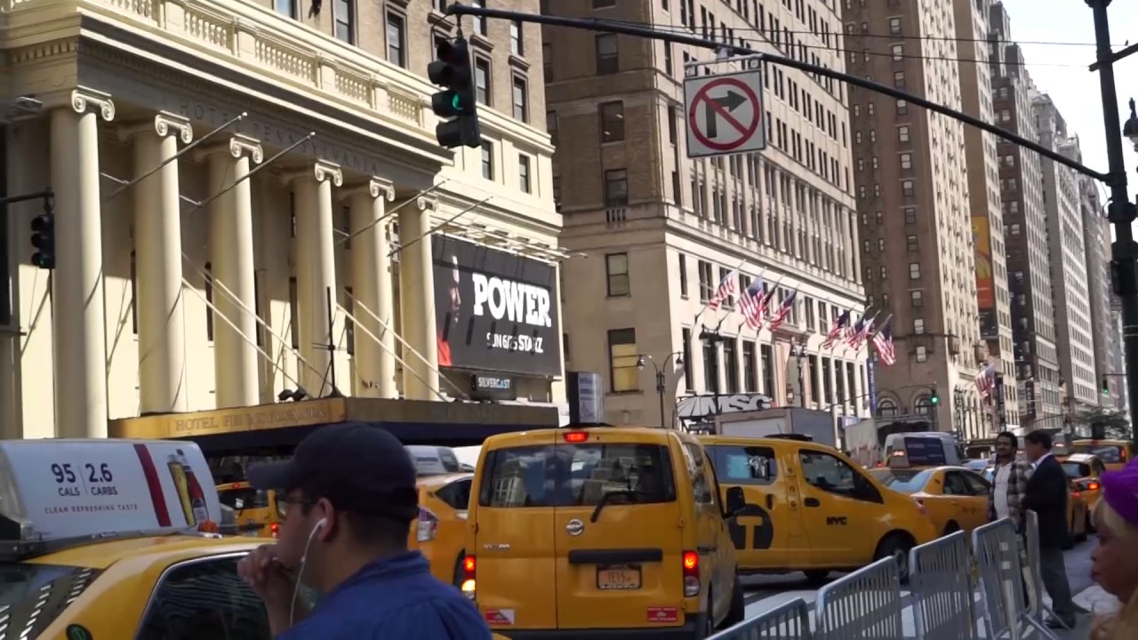 Madison Square Garden And Penn Station Filmed On Wednesday June 28