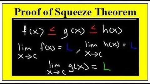 Calculus(1)-Limits(3)- Proof of squeeze Theorem.