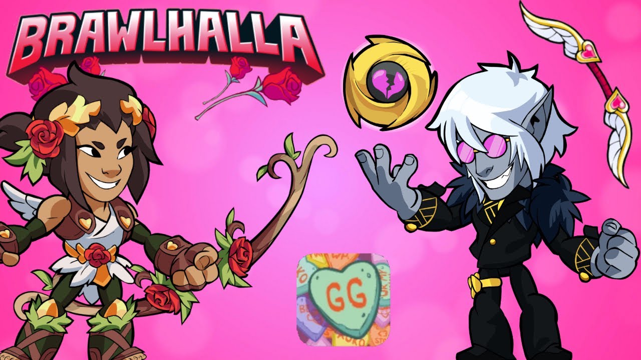 valhallentine s 2021 is here new skins podium more brawlhalla 1v1 gameplay youtube