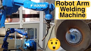 robot arm welding machine | robot welding machine