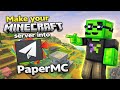 How to Turn a Minecraft Server into a Paper Server (FAST &amp; EASY!)
