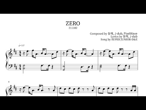 ZERO - SUPER JUNIOR-D&E(슈퍼주니어-D&E)