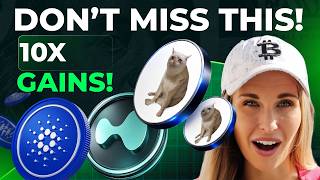 These Altcoins Set to EXPLODE Next Bull Run - Top altcoins to trade now!  $CASHCAT, $HYPE, $PUMP