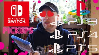 Recent Pickups! Nintendo Switch, PS1, PS3, PS4, and PS5 Games + More!