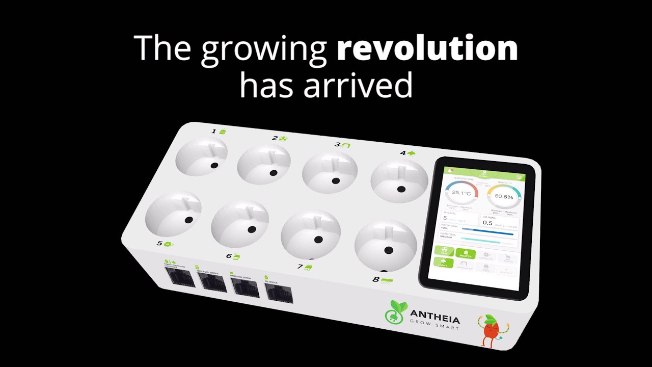 ANTHEIA Grow Smart - Grow Assistant / Climate Computer English