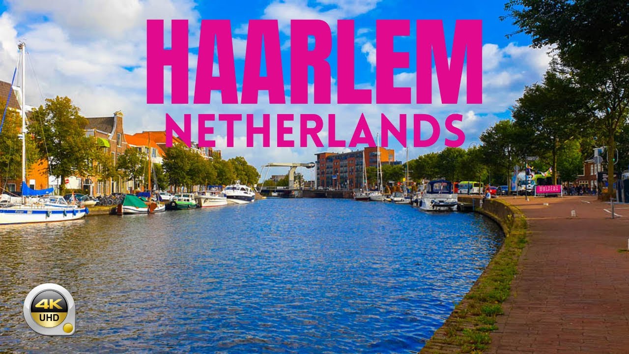 Haarlem, Netherlands 🇳🇱 4K [ August 2021] Walking Tour Haarlem 🇳🇱 The