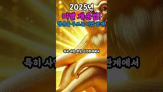  2025년 원숭이띠 개운법 대공개! #2025운세 #인연운 #재물운