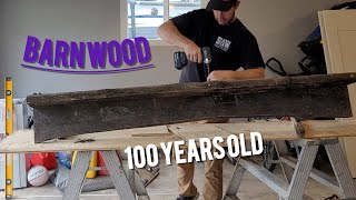 Build a Shelf out of old barn wood #howto #diy by Awesome Builds  171 views 3 months ago 3 minutes, 6 seconds