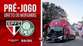 PRÉ-JOGO DIRETO DO MORUMBIS: São Paulo x Palmeiras | Arquibancada Tricolor
