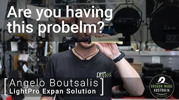 Mounting backgrounds? No problem! Featuring: the LightPro Expan Solution