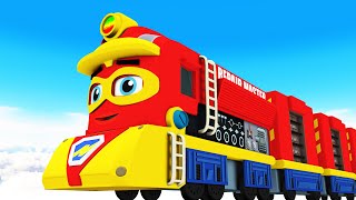 Toy Factory Super Train Cartoon - Kereta Api Kartun