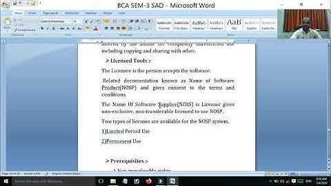SY BCA  SEM 3,SYSTEM ANALYSIS AND DESIGN PART 14,Parangat College  Maharshi Gurukul