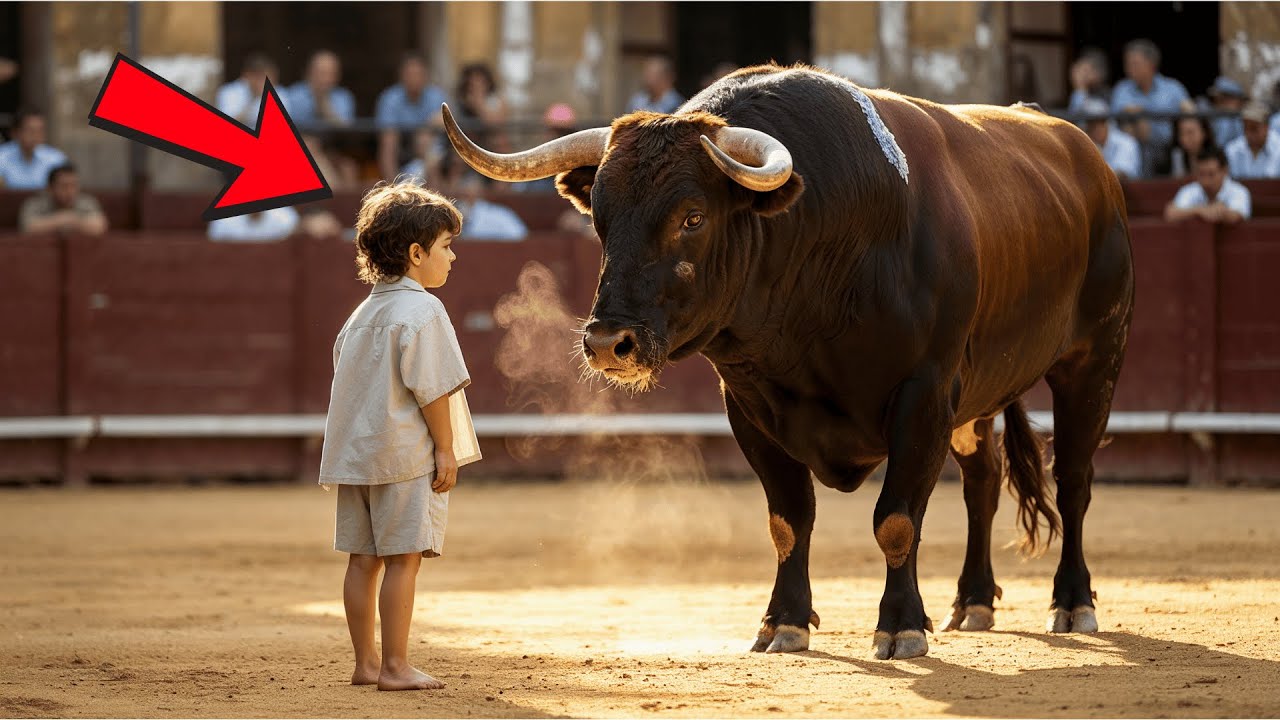EL NIÑO DE CUATRO AÑOS QUE ENTRÓ EN EL CORRAL DEL TORO MÁS PELIGROSO DE ANDALUCÍA