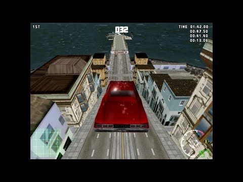 Test Drive 5 (1998) PC Gameplay - San Francisco, CA, USA