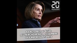 Nancy Pelosi élue au perchoir de la Chambre des représentants