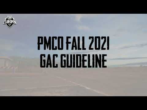 PMCO Fall 2021 GAC Guideline