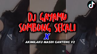 DJ GAYAMU SOMBONG SEKALI X AKIMILAKU V2(SLOWED   REVERB) || COCOK BUAT NYANTAI
