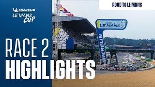 Race 2 Highlights | Road To Le Mans 2023 | Michelin Le Mans Cup