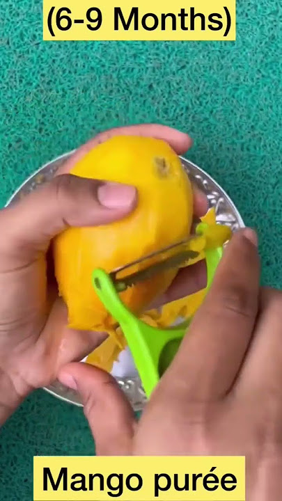 how to serve mango for babies #mango #solidworks #baby #kids