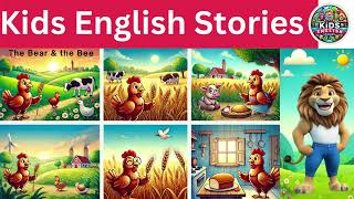 The Little Red Hen Story | @KidsEngishStories  #bedtimestories #kidsenglishstories  #learnenglish