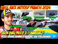 Seketika mereka tersadar reaksi bagnaia usai dikeroyok marquez martin di race motogp prancis 2024