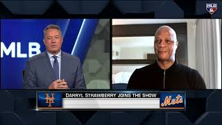 Darryl Strawberry Joins MLB Network to Discuss Number Retirement