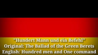 Hundert Mann und ein Befehl - Hundred men and One command (German Lyrics, Vers. & TH/EN Translation)