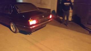 Bmw e32 730i burnout