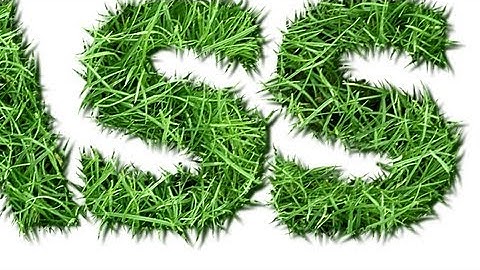 Grass Text Effect - GIMP 2.8.6 Tutorial