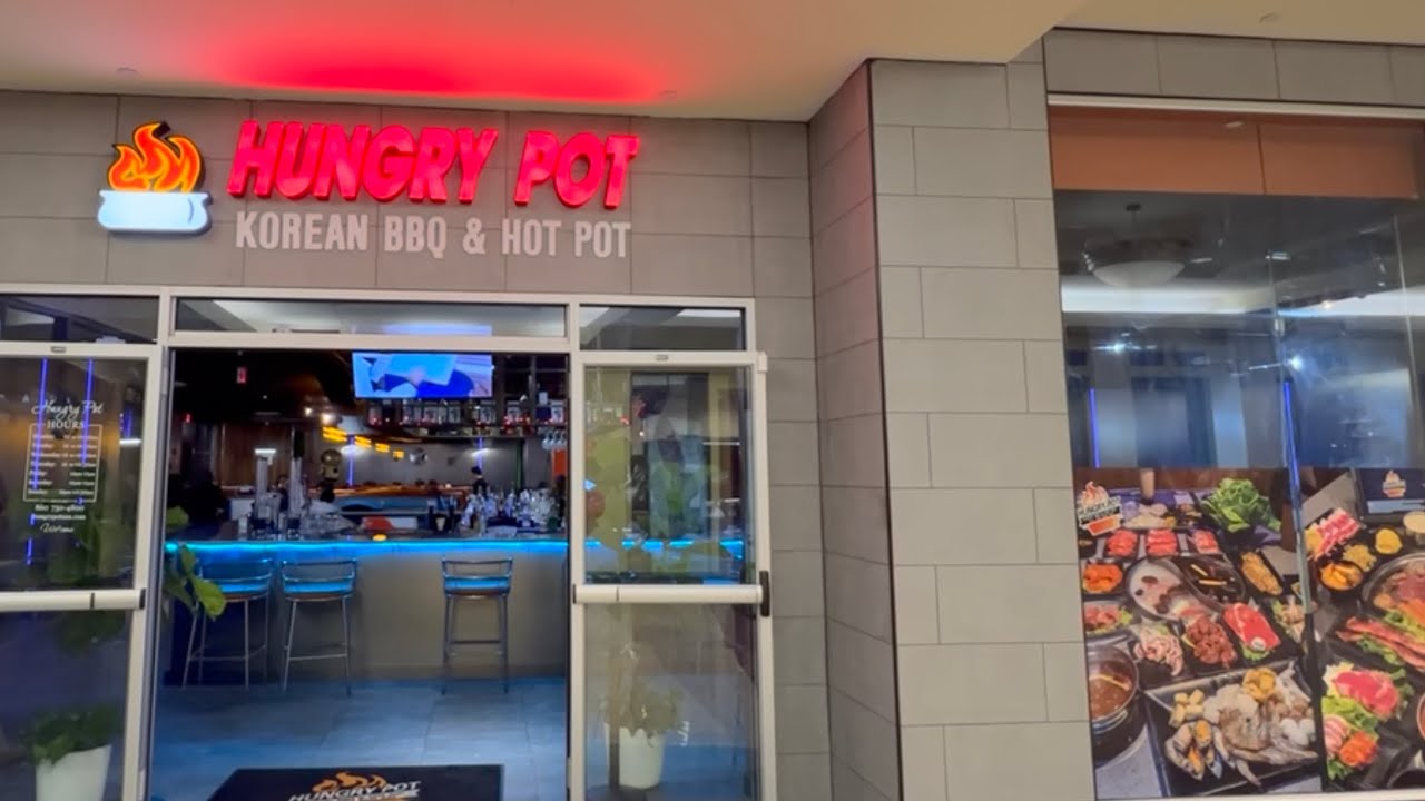 Hungry pot Korean BBQ HOT POT phần 3mời cả nhà thưởng thức Lẩu CT USA YouTube