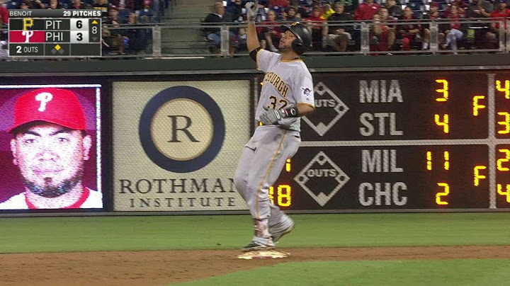 PIT@PHI: Diaz drives in Polanco with an RBI double