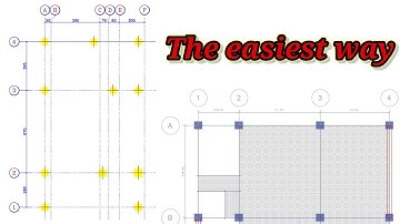 Etabs tutorial: Easy way to draw grid lines