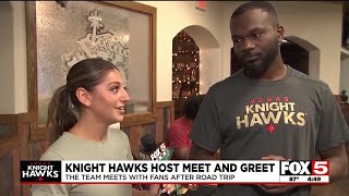 Vegas Knight Hawks host event to meet fans